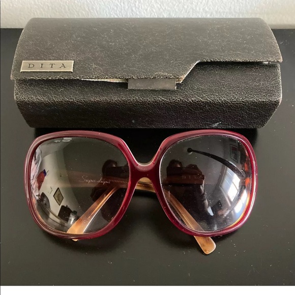 Dita Supa Dupa glasses with case Sunglasses